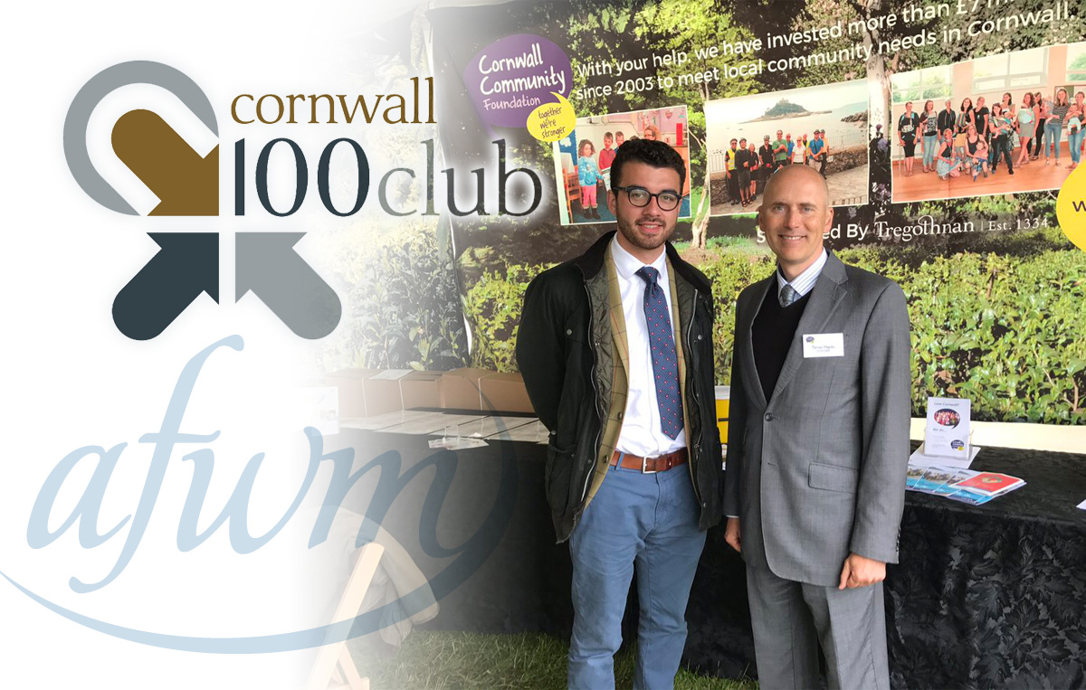 AFWM is delighted to be working with the CCF’s Cornwall 100 Club